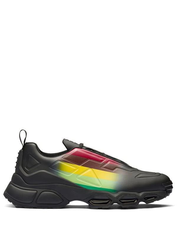 Prada_PRADA - Men's Collision Cross Sneakers - (Apple Green)_SNEAKERS