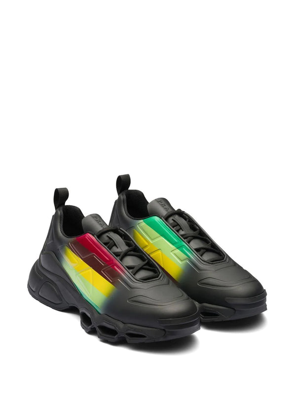 Prada_PRADA - Men's Collision Cross Sneakers - (Apple Green)_SNEAKERS