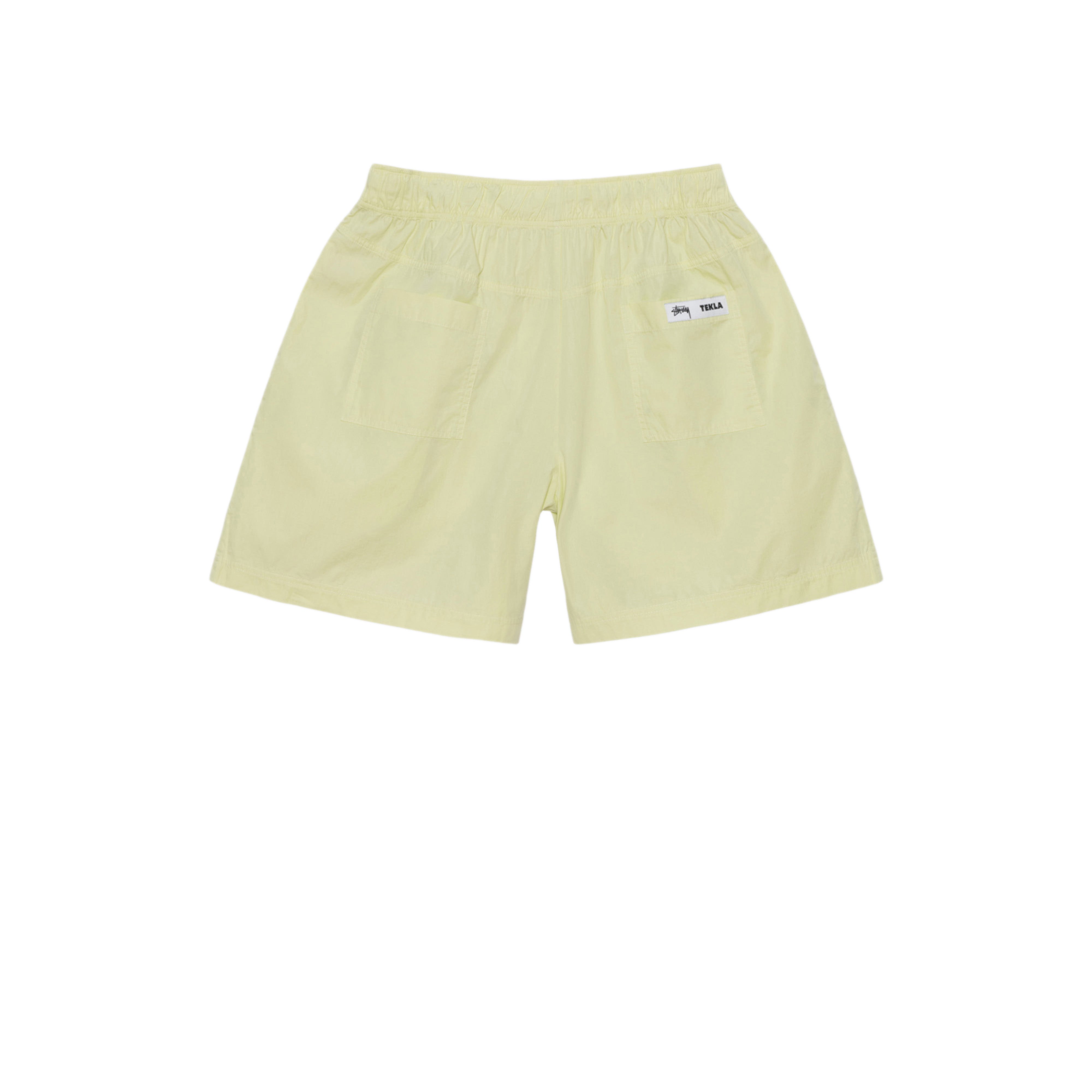 Stüssy - Tekla Poplin Pyjama Shorts - (Lime) | Dover Street Market