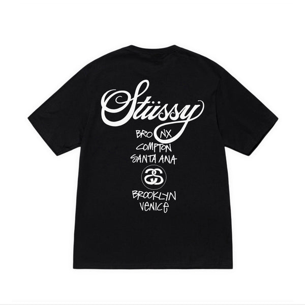 Stussy_Stussy - DSM World Tour Tee - (Black)_TEES