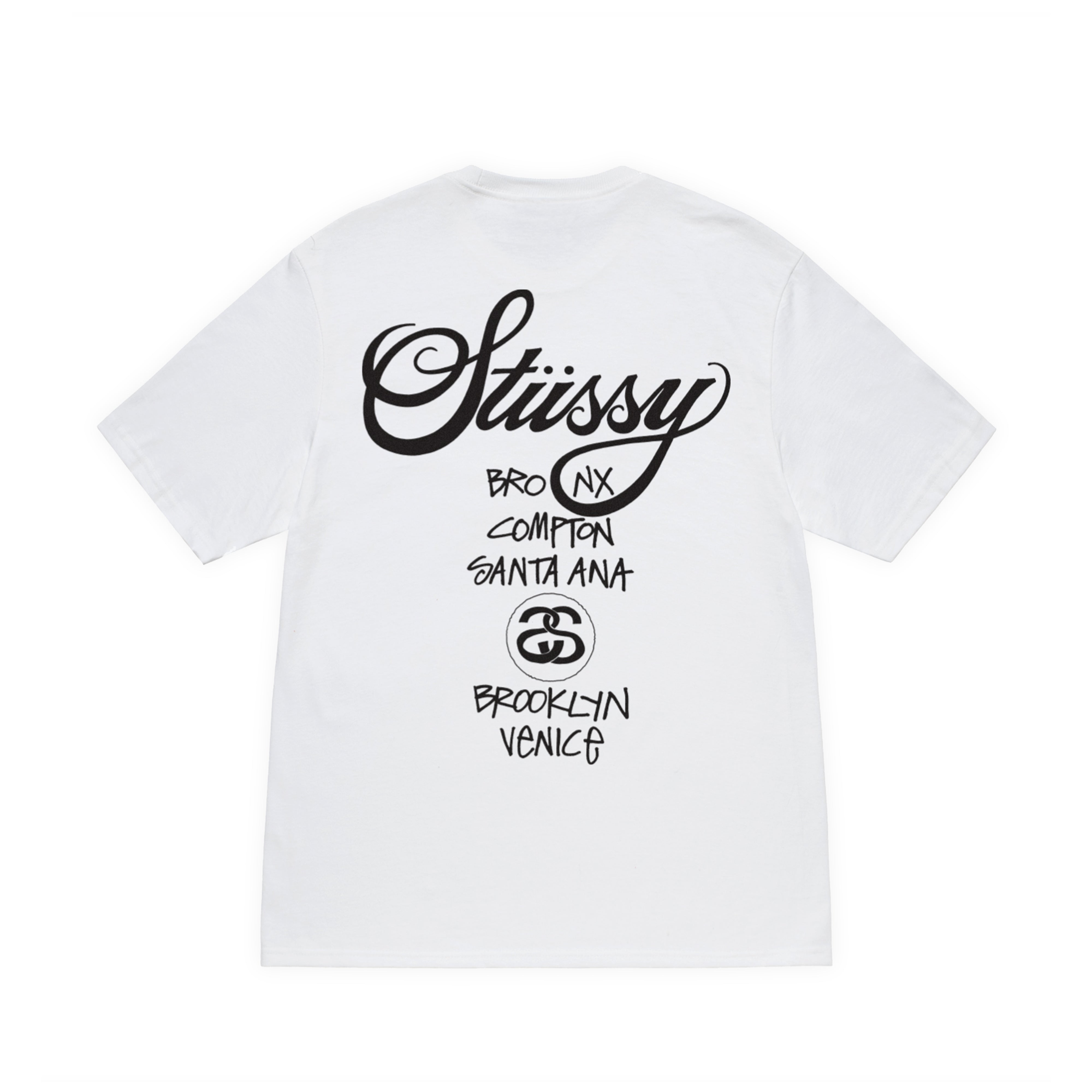 Stussy: DSM World Tour Tee (White) | DSMS E-SHOP