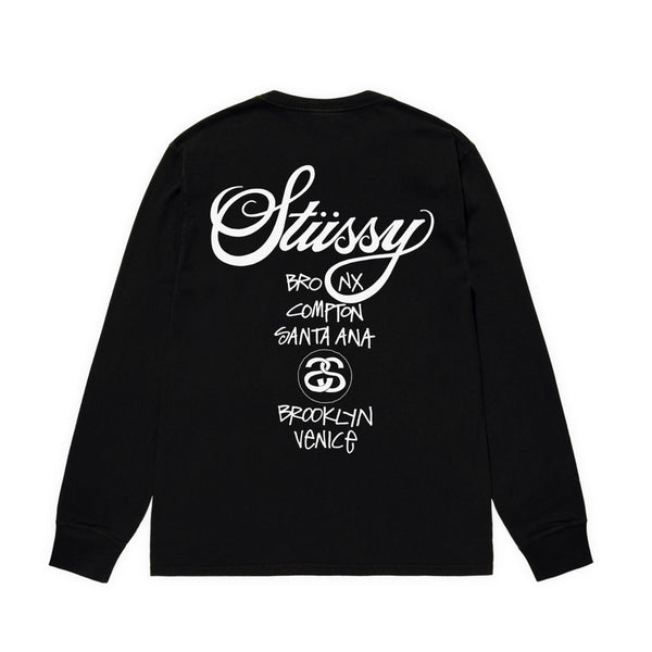 Stussy_Stussy - DSM World Tour LS Tee - (Black)_TEES