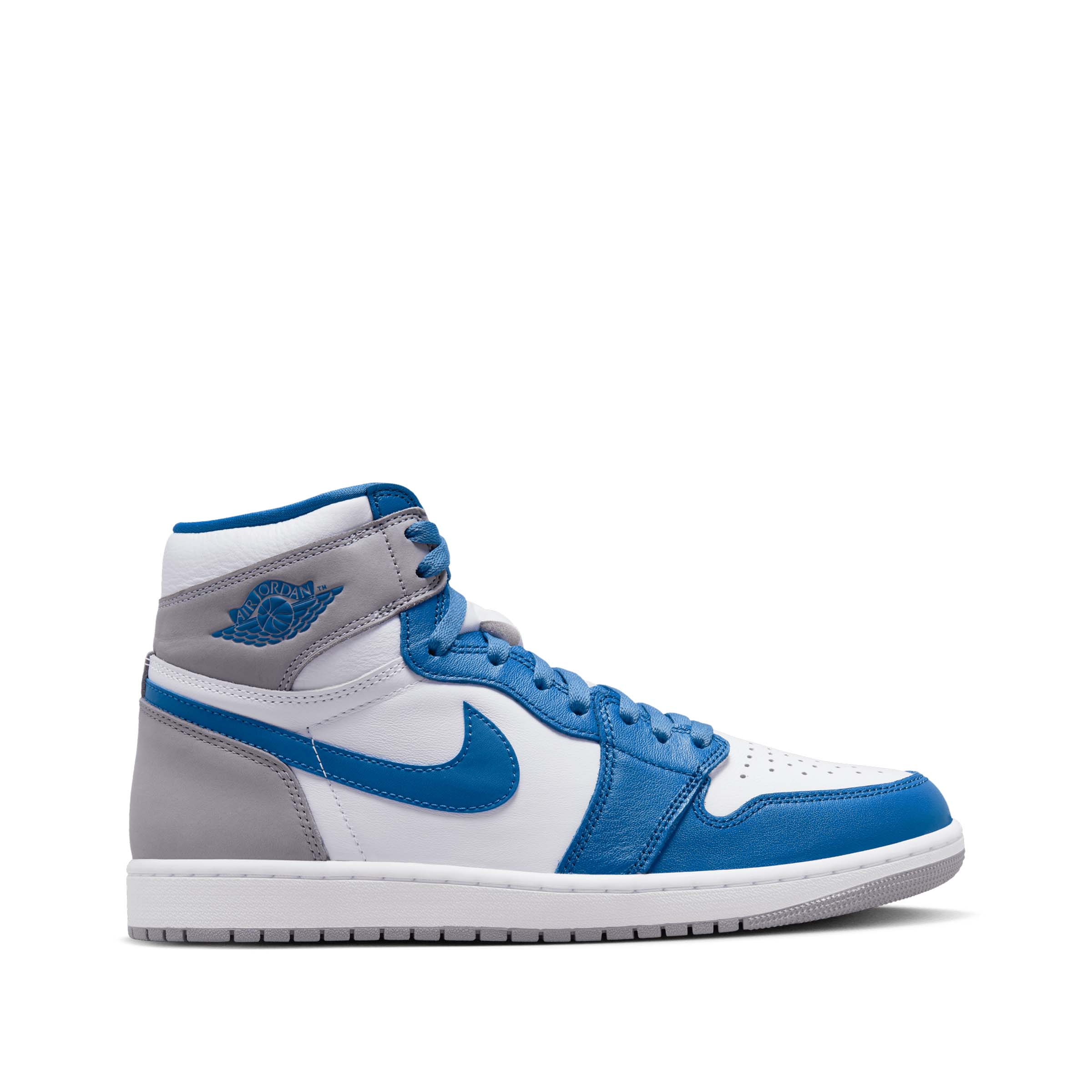 White and baby deals blue jordan 1