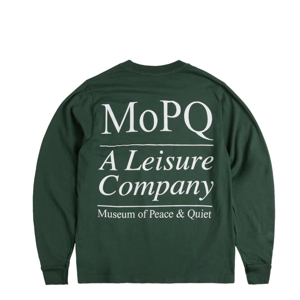 MUSEUM OF PEACE AND QUIET - A Leisure Co. L/S Shirt - (Forest)