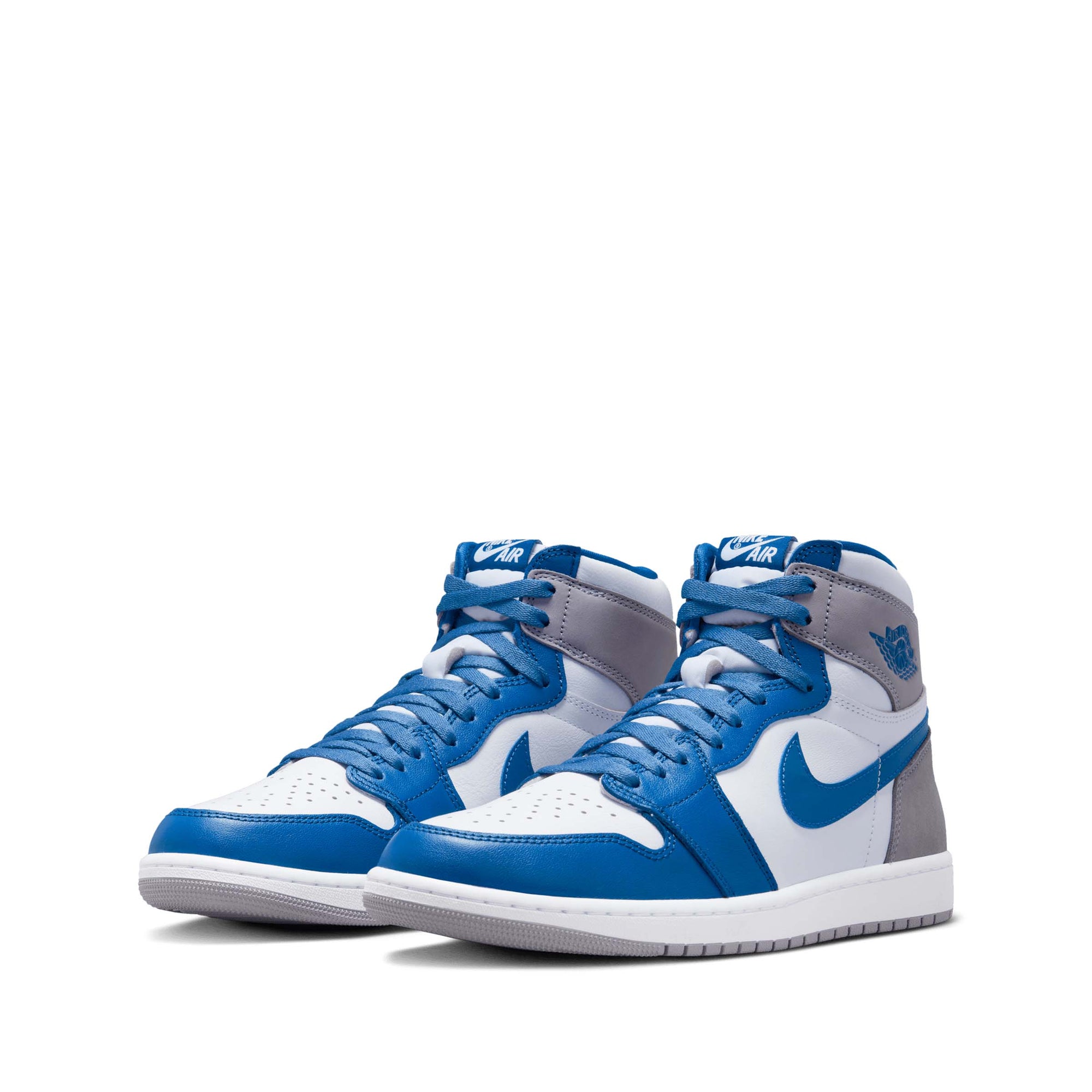 Nike: Air Jordan Retro High OG (True Blue/White-Cement Grey