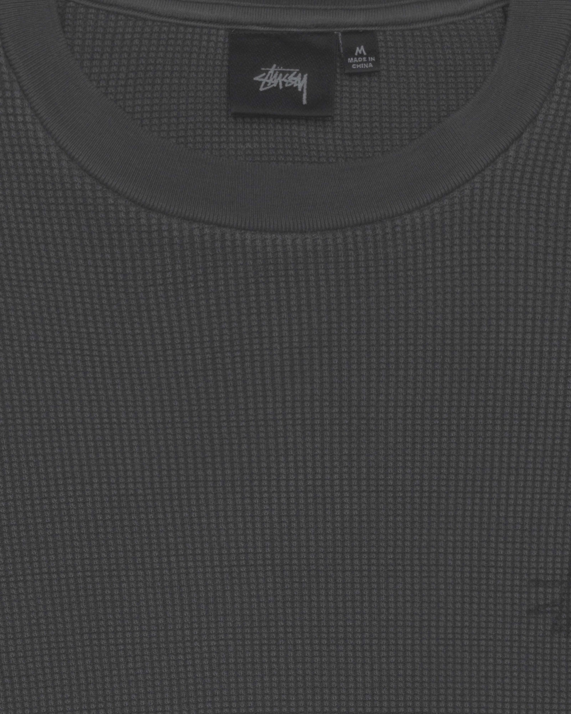 Stüssy - Basic Stock Ls Thermal - (Washed Black) view 3