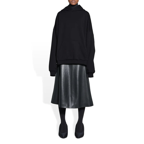 Balenciaga_BALENCIAGA - Women's Medium Fit Hoodie - (Black/White)_HOODIE