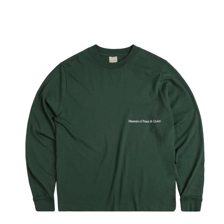 MUSEUM OF PEACE AND QUIET - A Leisure Co. L/S Shirt - (Forest) view 2, Click to Zoom in
