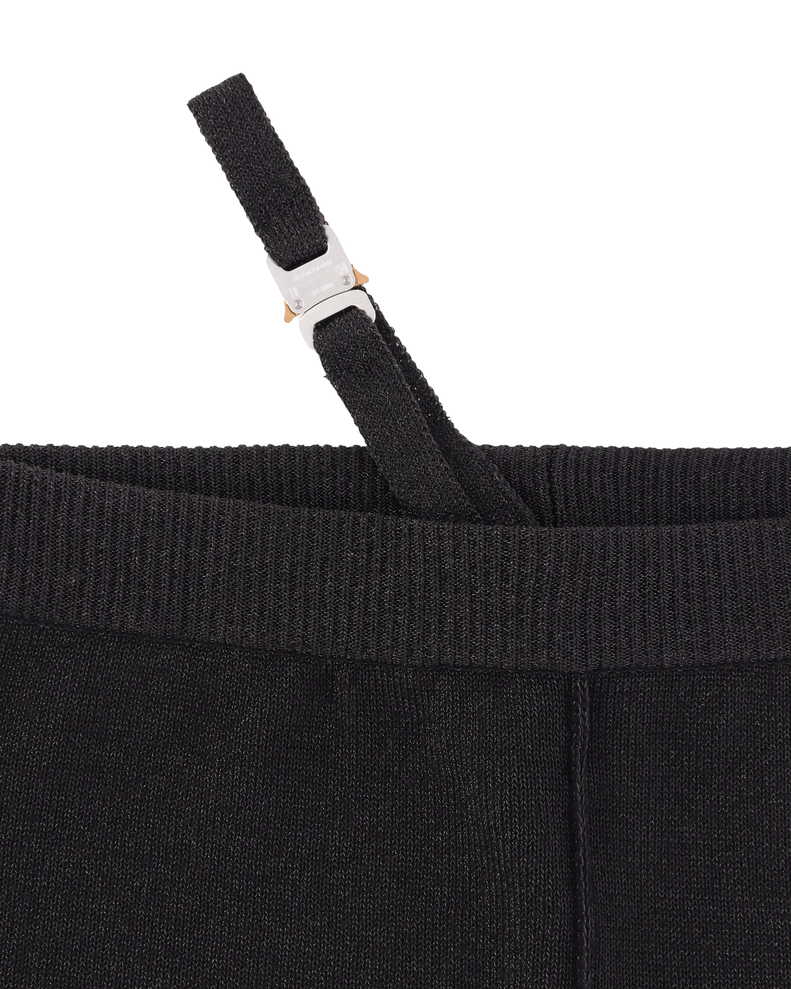 ALYX - Women's Knit Buckle Short - (Black) view 2, Click to Zoom in