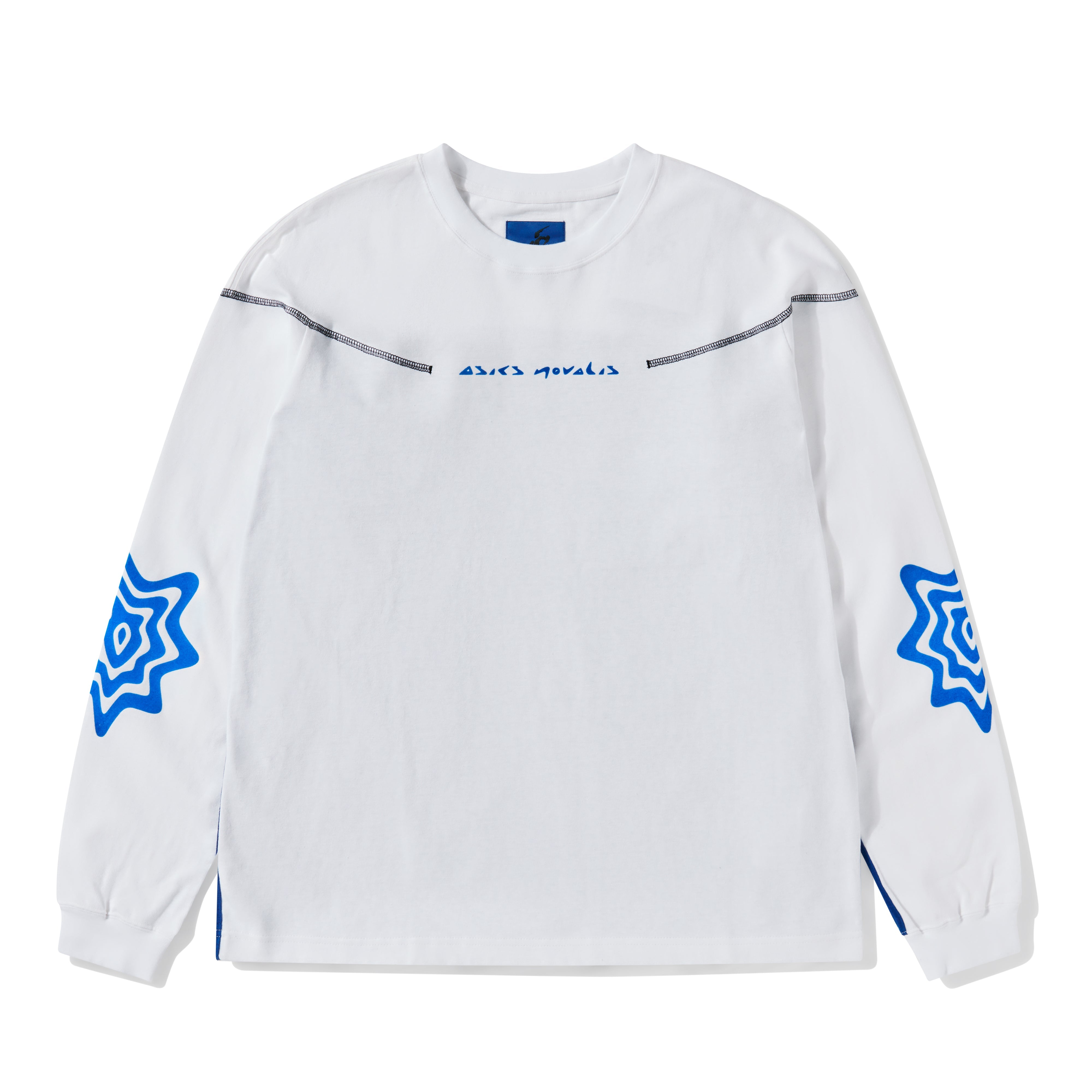 Asics - Bixance Long Sleeve T-Shirt - (Optic White / Obsidian