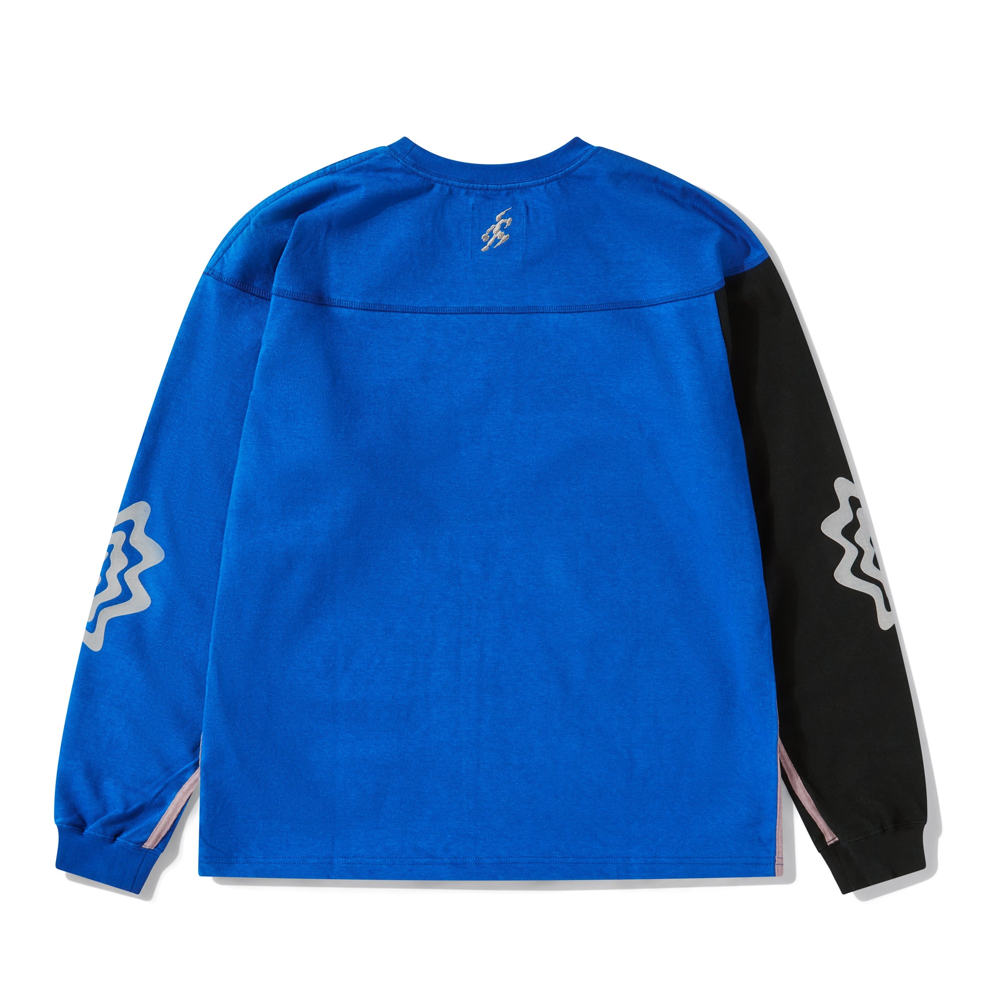 Asics Novalis - Bixance Long Sleeve T-Shirt - (Asics Blue / Obsidian Black) view 2