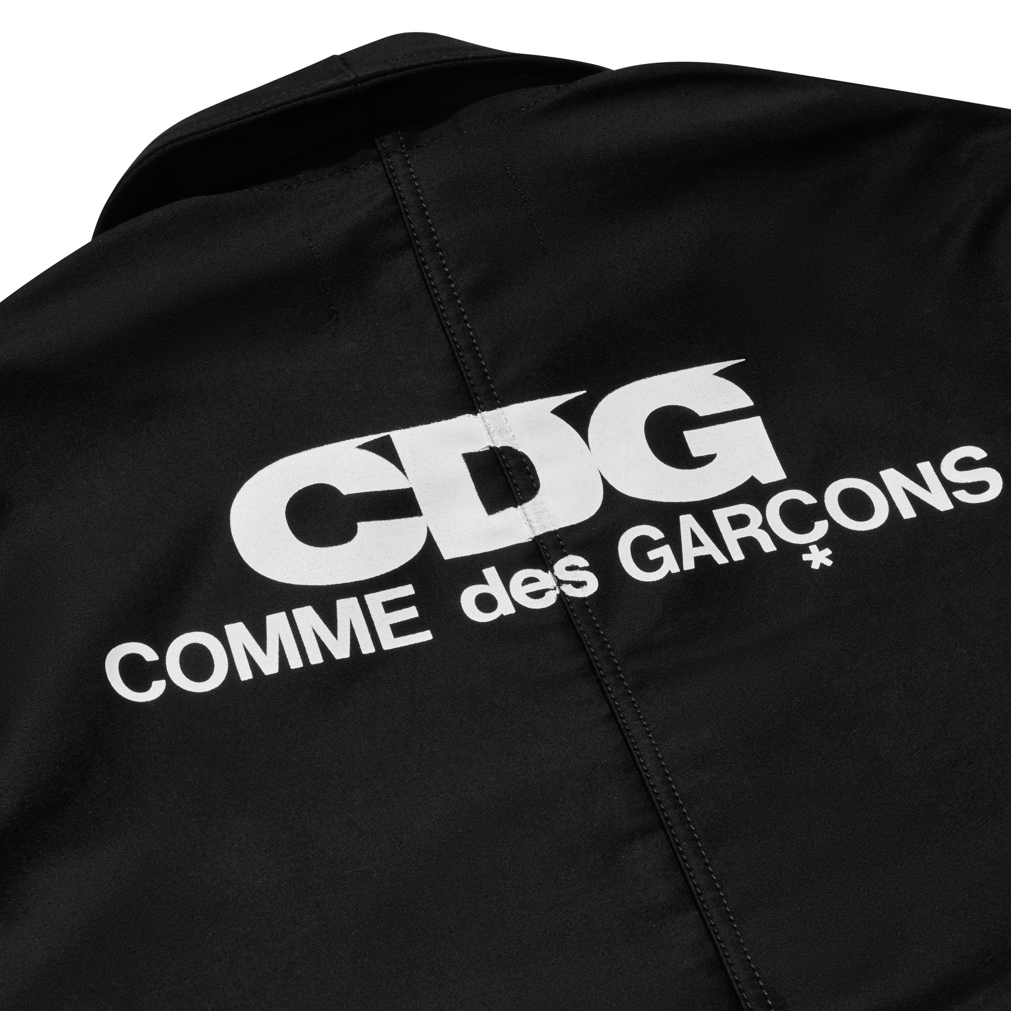 CDG - Long Le Laboureur Work Jacket - (Black) view 4