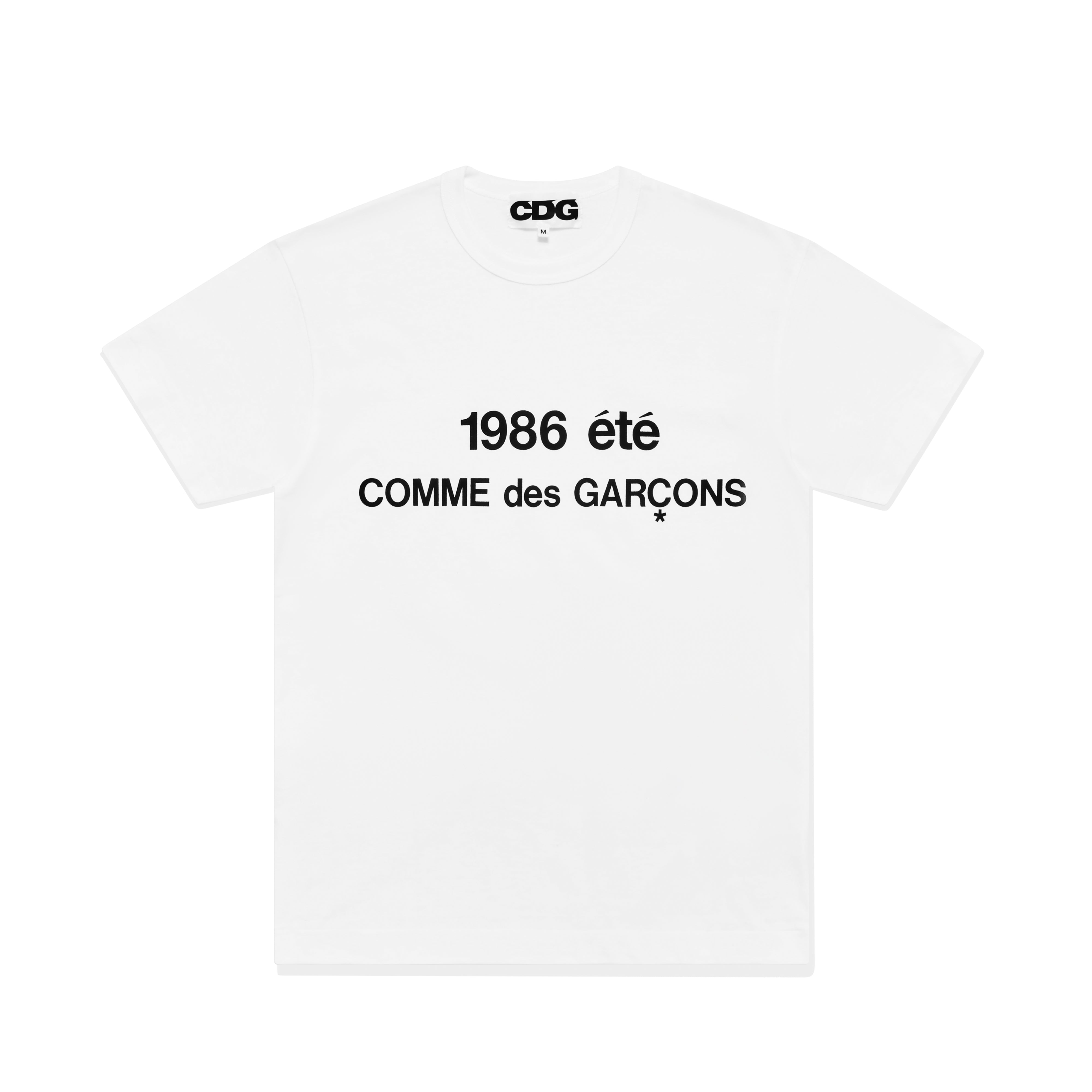 CDG: 1986 Comme des Garçons T-Shirt (White) | DSMS E-SHOP