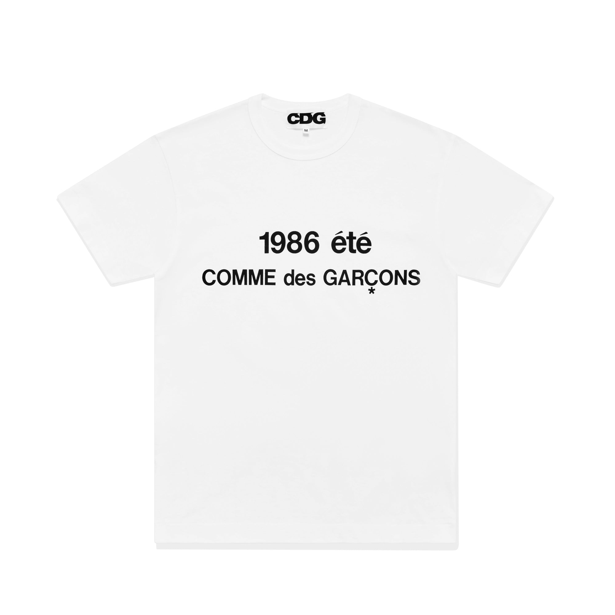 CDG - 1986 Comme des Garçons T-Shirt - (White) view 1