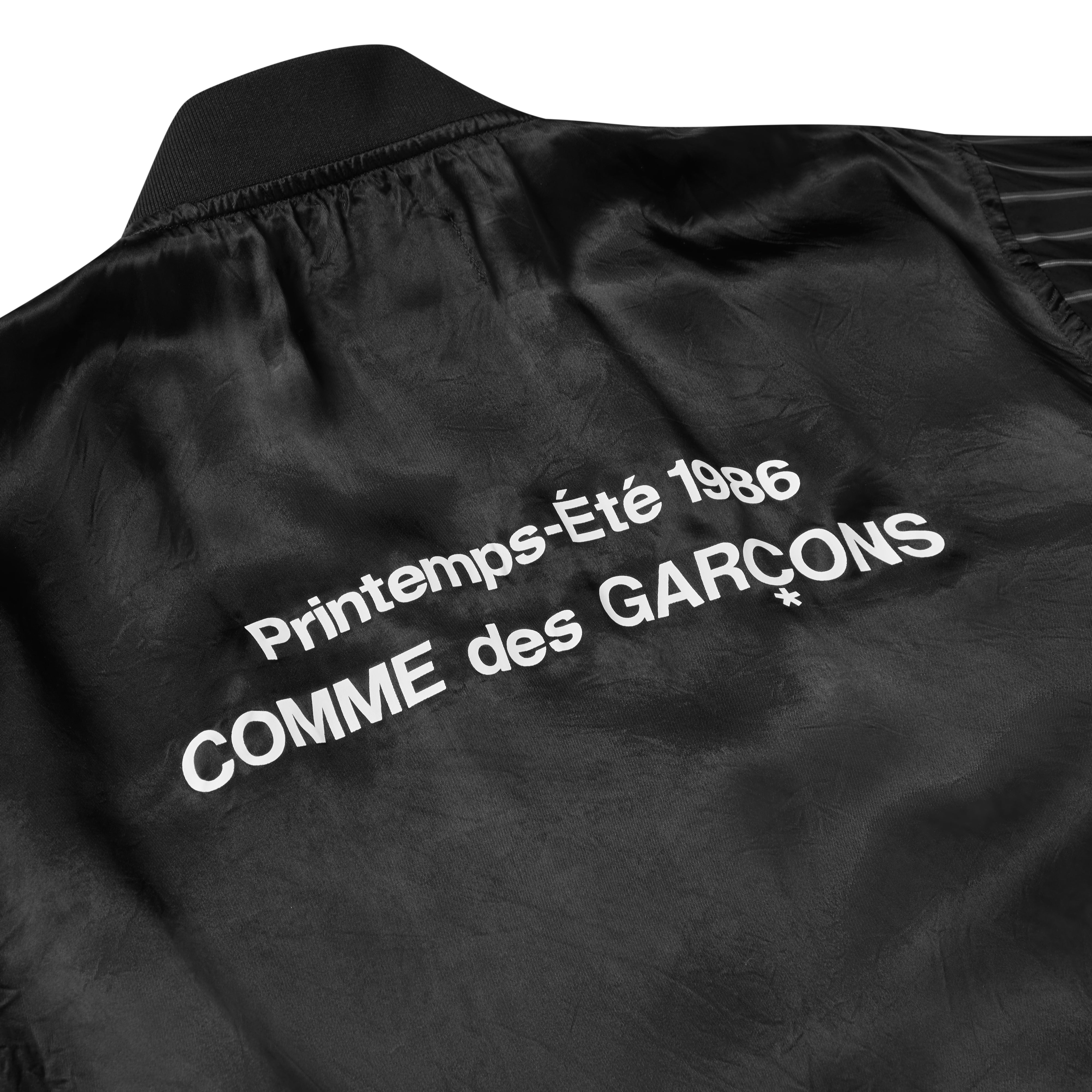 Cdg: 1986 Staff Coat (Black/Blue) | DSMS E-SHOP