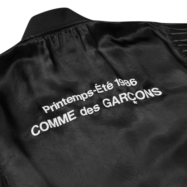 CDG3_Cdg - 1986 Staff Coat - (Black/Blue)_JACKETS
