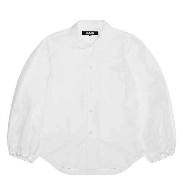 BLACK COMME DES GARÇONS - Cotton Broad Shirt - (White)