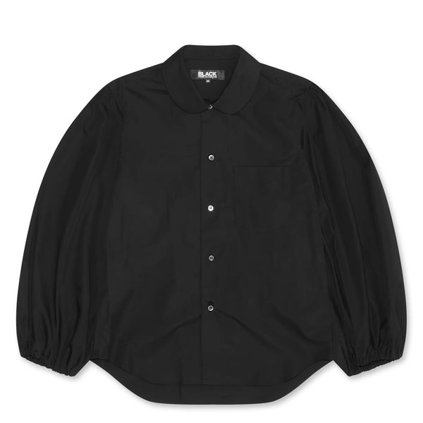 BLACK COMME DES GARÇONS - Cotton Broad Shirt - (Black)