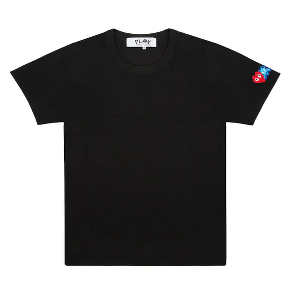 PLAY - the Artist Invader T-Shirt - (T327)(T328)(Black)