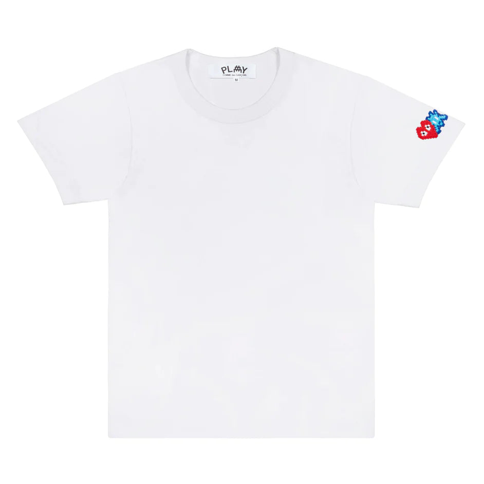 PLAY - the Artist Invader T-Shirt - (T327)(T328)(White) view 1