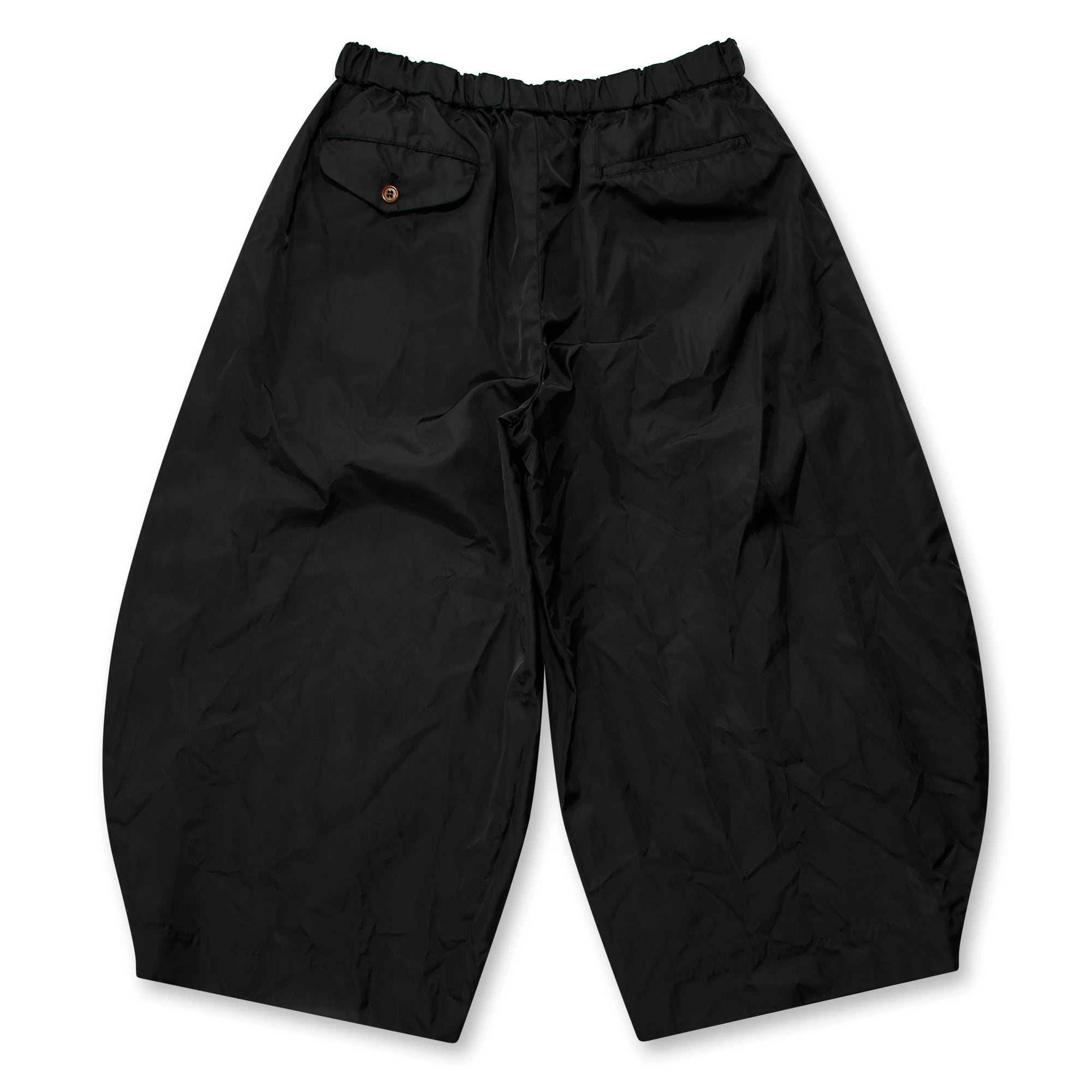 BLACK COMME DES GARÇONS: Wide Leg Pants (Black) | DSMS E-SHOP BLACK COMME DES GARÇONS: Wide Leg Pants (Black) | DSMS E-SHOP