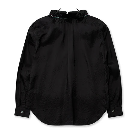 BLACK COMME DES GARÇONS - Cupra Taffeta Shirt - (Black) view 2, Click to Zoom in