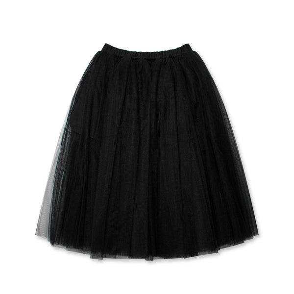 BLACK COMME DES GARÇONS - Nylon Tulle Skirt - (Black)
