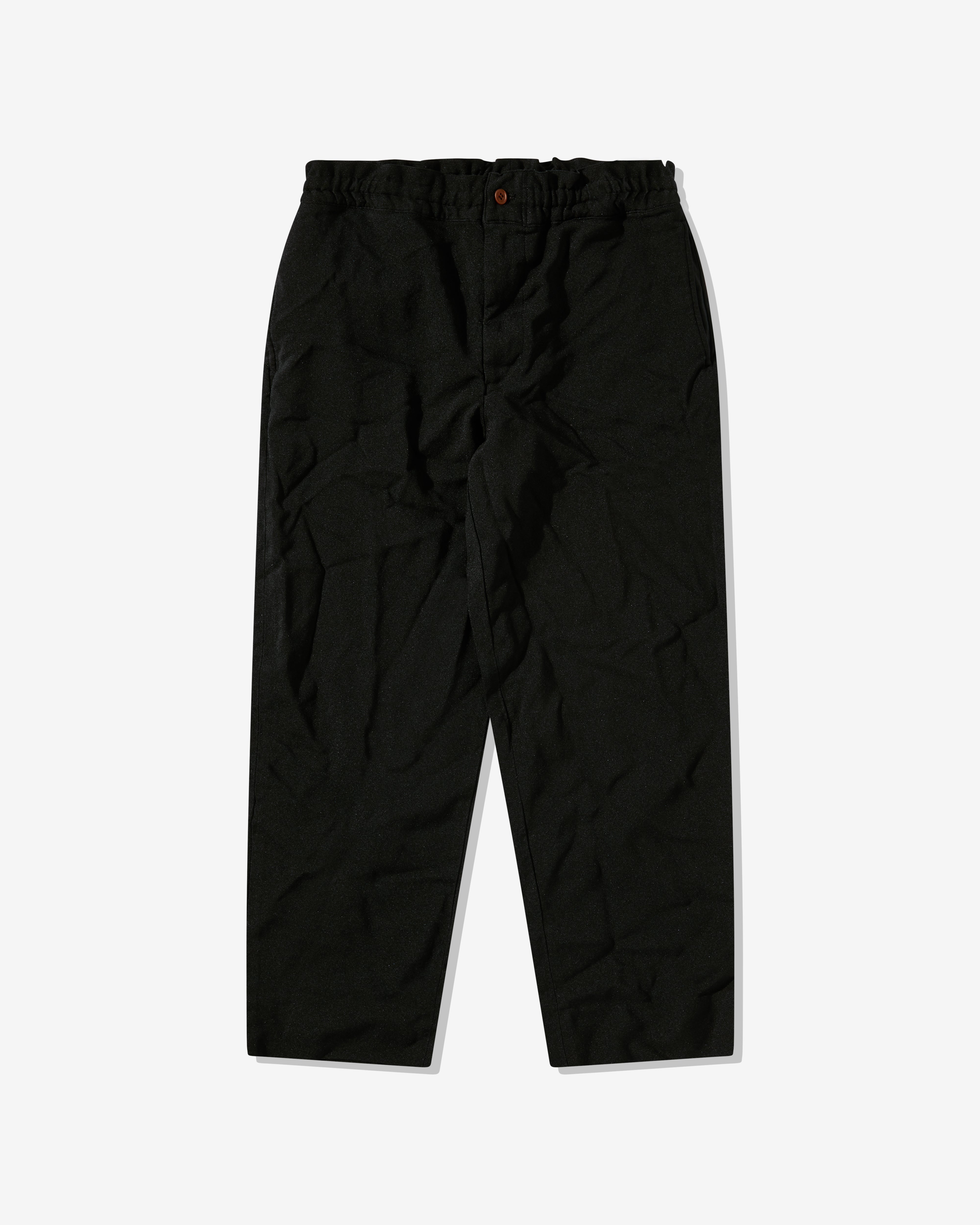 Black Comme Des Garçons - Tapered Drawcord Trousers - (Black) | Dover ...