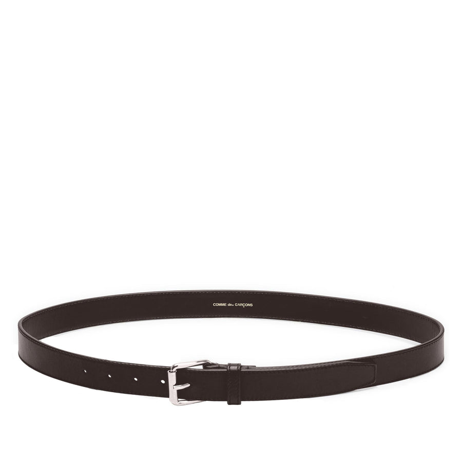 CDG Classic Leather Belt (Brown SA0912) view 1, Click to Zoom in
