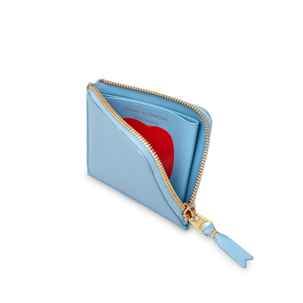 CDG Wallet_Cdg Wallet - Ruby Eyes Zip Around Wallet - (Blue SA3100RE)_WALLETS