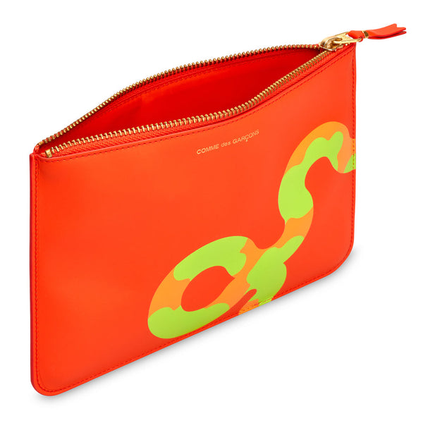 CDG Wallet_Cdg Wallet - Ruby Eyes Big Pouch - (Orange SA5100RE)_WALLETS