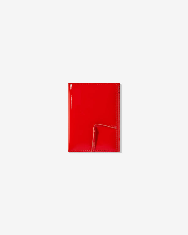 CDG Wallet - Reversed Hem Bifold Wallet - (Red) SA0641RH