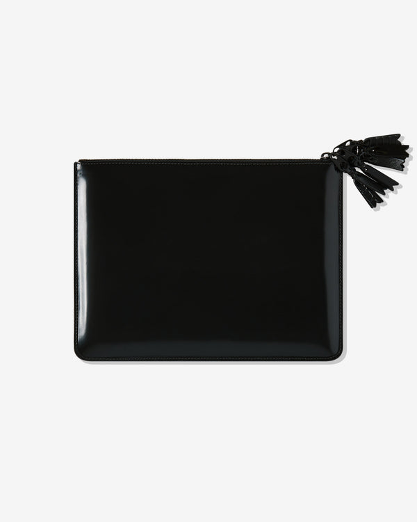 Cdg Wallet - Zipper Medley Zip Pouch - (Black) SA5100ZM