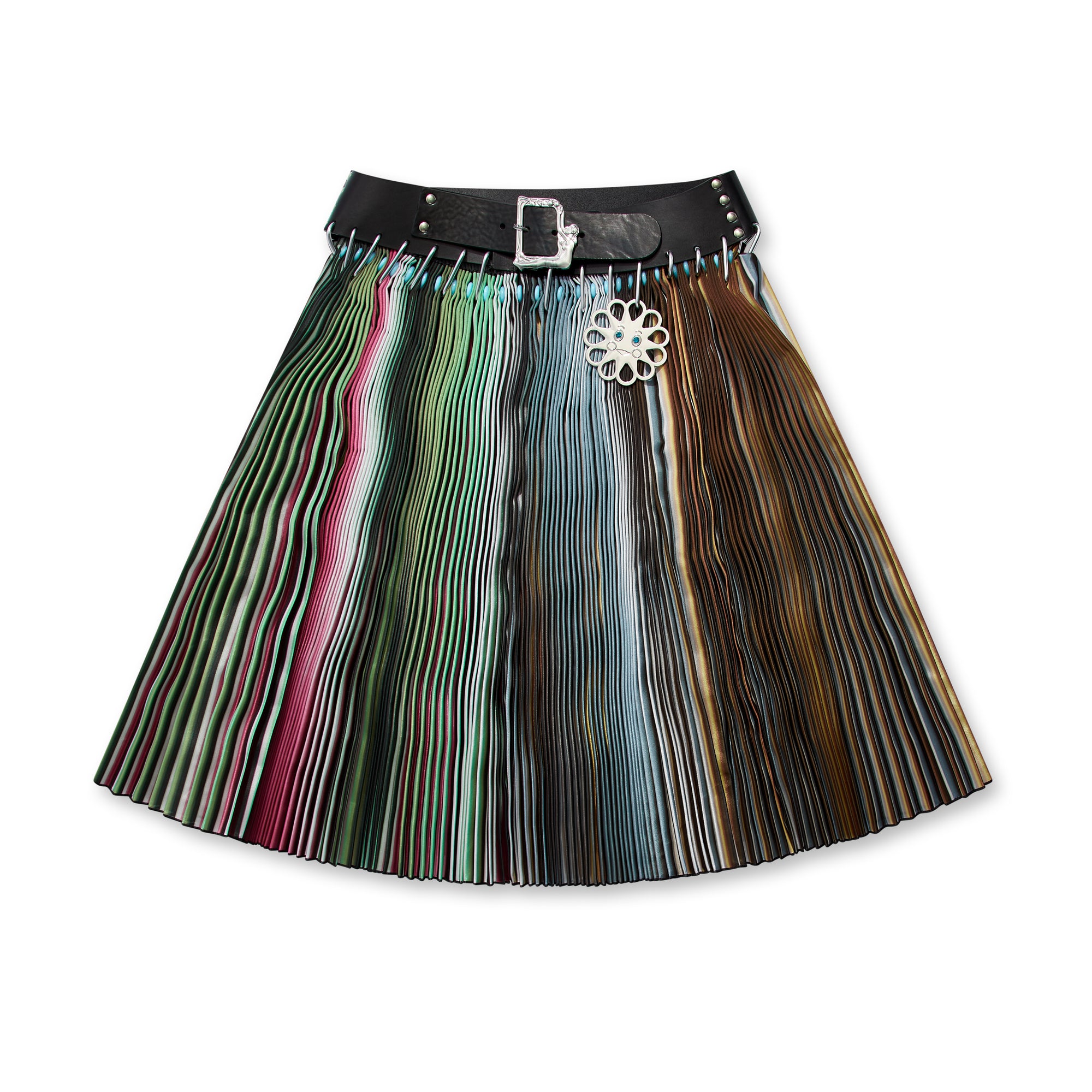 CHOPOVA LOWENA - Women's Hellebore Skirt - (Stripe) view 1, Click to Zoom in