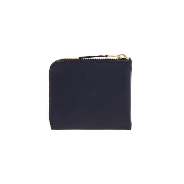 Cdg Wallet - Classic Zip Around Wallet - (Navy SA3100)