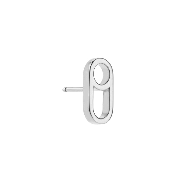 Hannah Martin_Hannah Martin X Applied Art Forms - Dog Tag Earring - (Silver)_EARRINGS