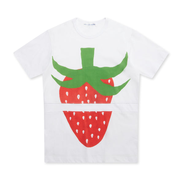 CDG SHIRT - Brett Westfall Strawberry T-Shirt - (White)