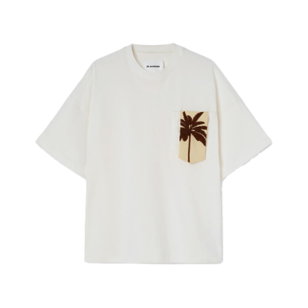 JIL SANDER - Crew Neck T-Shirt - Off White