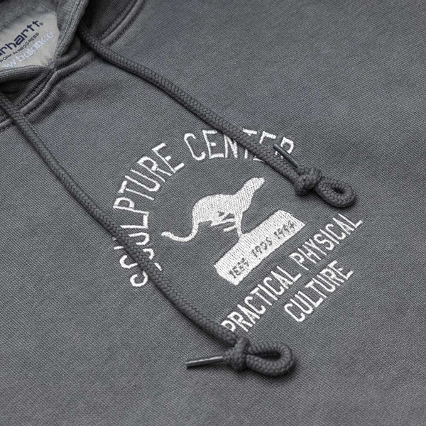 Carhartt_Carhartt Wip - New Balance Sculpture Center Hooded Sweatshirt - (Grey)_SWEATERS