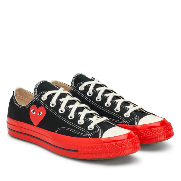 Play Converse_Play Converse - Chuck 70 Low Top - (Red/Black)_SNEAKERS