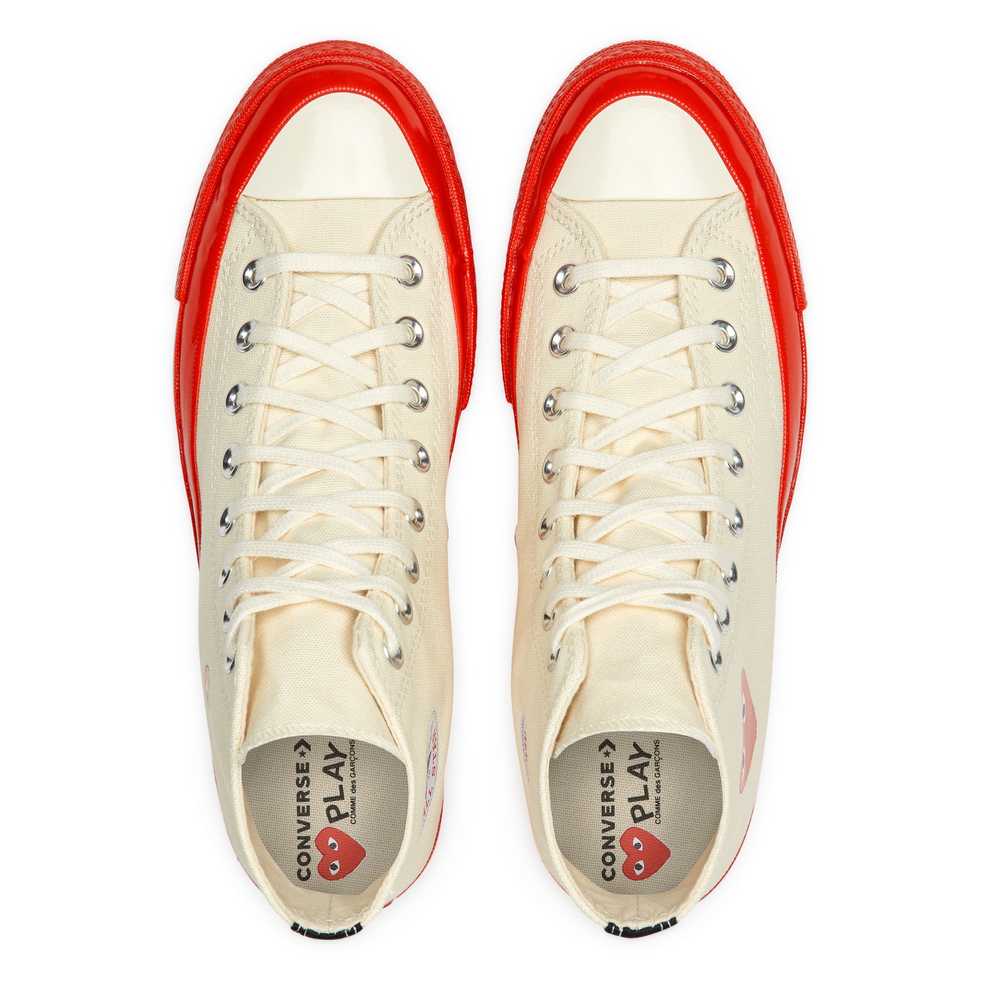 PLAY CONVERSE - Chuck 70 High Top - (Red/White) view 6