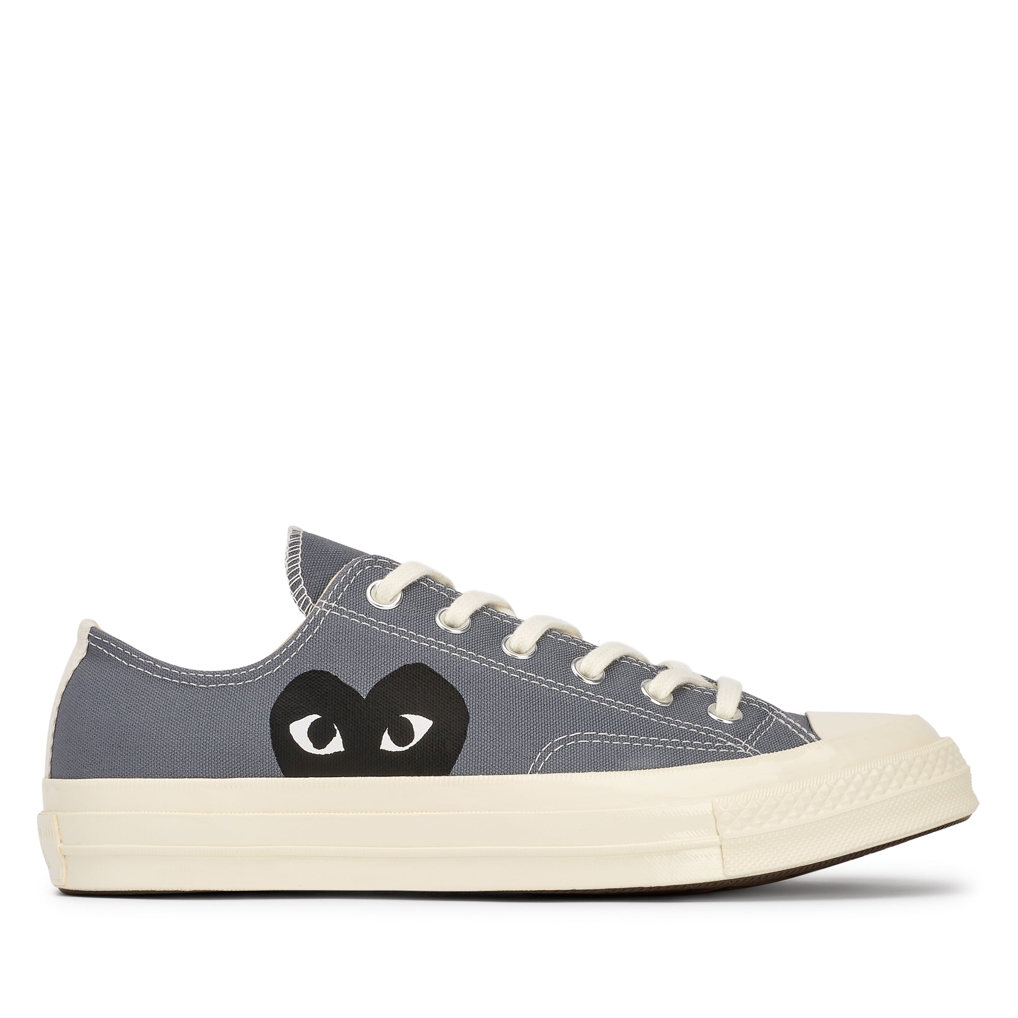 PLAY CONVERSE - Black Heart Chuck Taylor All Star '70 Low - (Grey) view 1