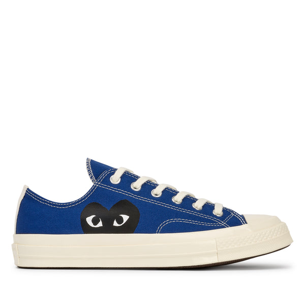 PLAY CONVERSE - Black Heart Chuck Taylor All Star '70 Low - (Blue)