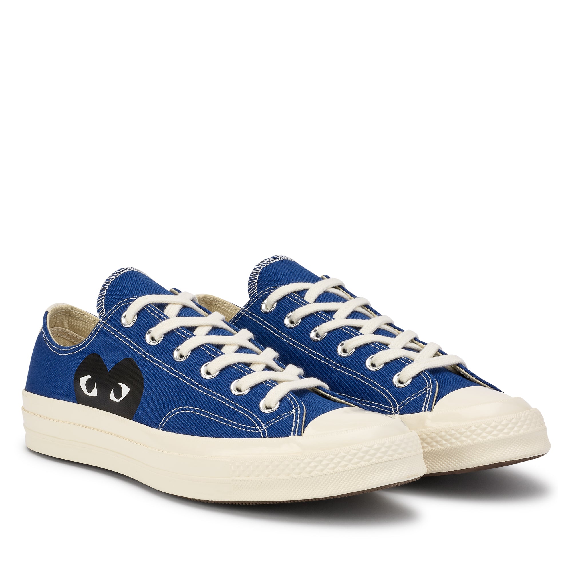 PLAY CONVERSE - Black Heart Chuck Taylor All Star '70 Low - (Blue) view 4