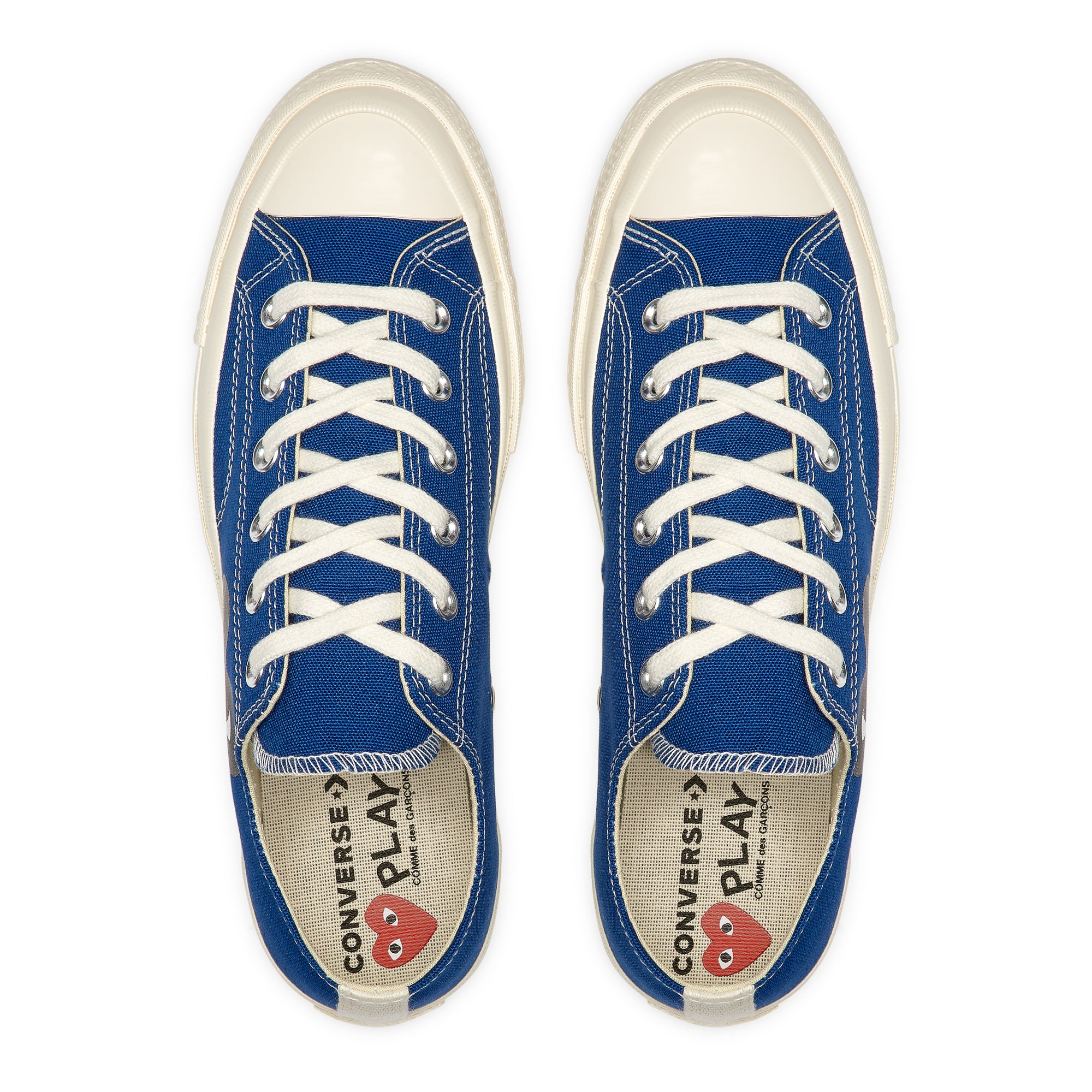 Play Converse Black Heart Chuck Taylor All Star 70 Low Blue DSMS E SHOP