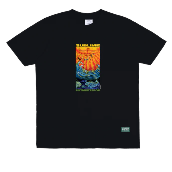 Pot Meets Pop - Sublime Everything Under The Sun Tee - (Black)