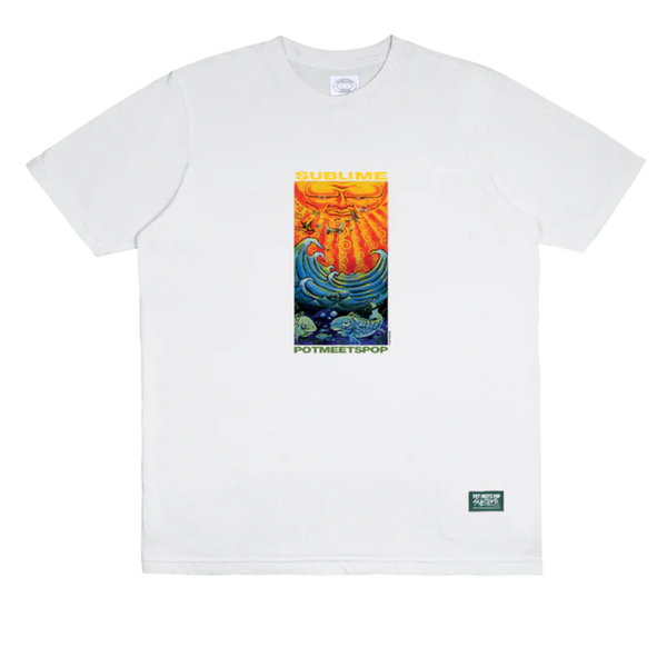 Pot Meets Pop - Sublime Everything Under The Sun Tee - (White)