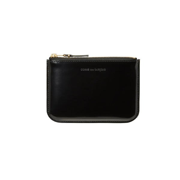 CDG Wallet_Cdg Wallet - Mirror Inside Top Zip - (Gold SA8100MI)_WALLETS