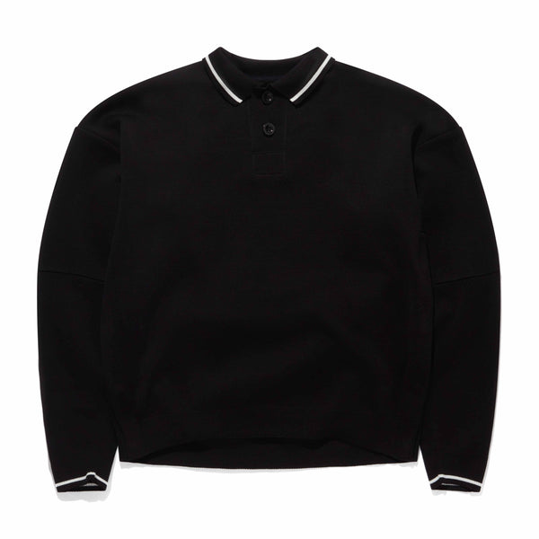 SACAI - Men's Milano Rib Knit Pullover - (Black)