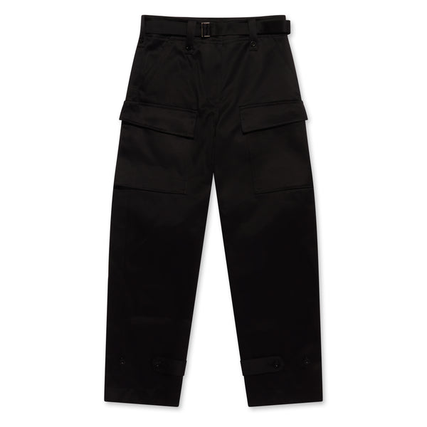 SACAI - Women's Cotton Chino Pants - (Black)